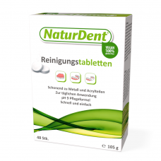 232N  Таблетки для очистки съемных зубных протезов  NaturDent Cleansing, 48 шт